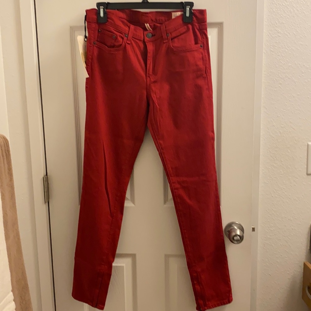Rag & Bone Red Jeans